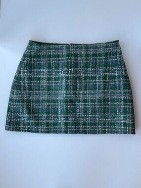 Reformation Jennie Tweed Mini Skirt